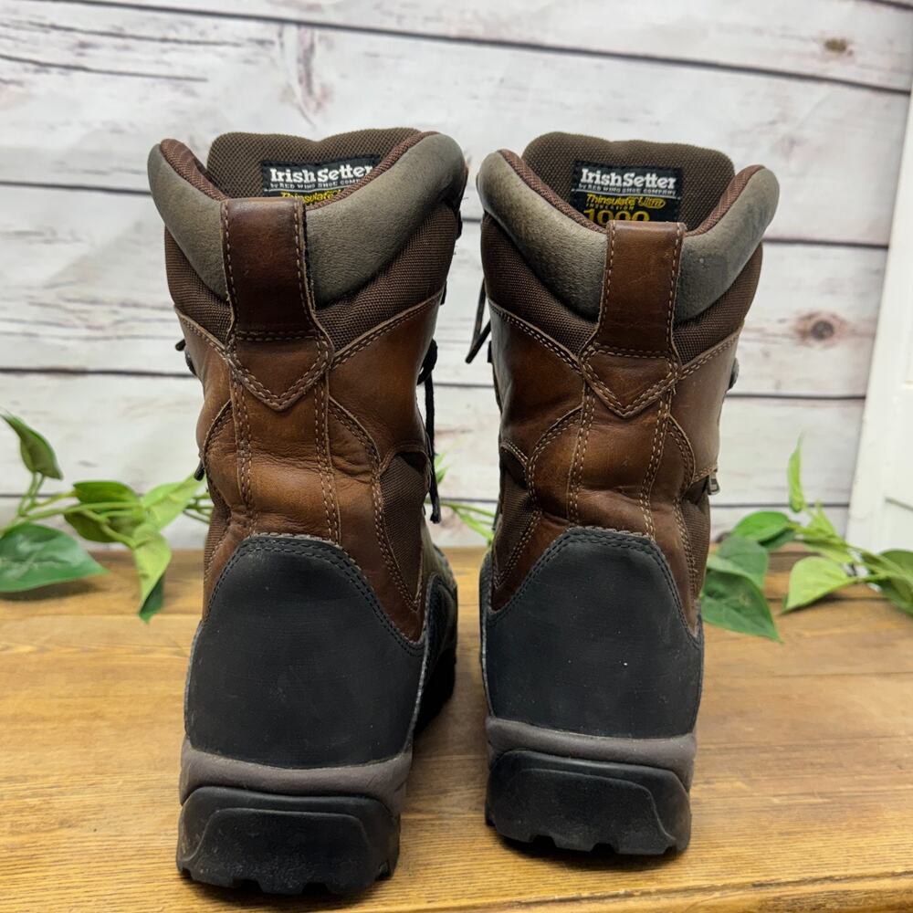 Red Wing Irish Setter Womens Snowtracker Thinsulate 1000 Grams Two Tone Boot 9.5 - Picture 6 of 10